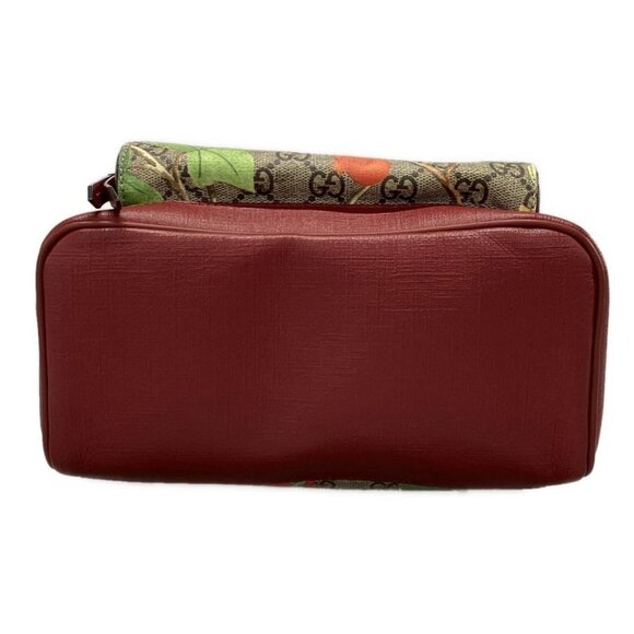 GUCCI GG Supreme Tian Small Backpack Beige Red Multi PVC Leather - 889-071825 - Picture 5 of 14